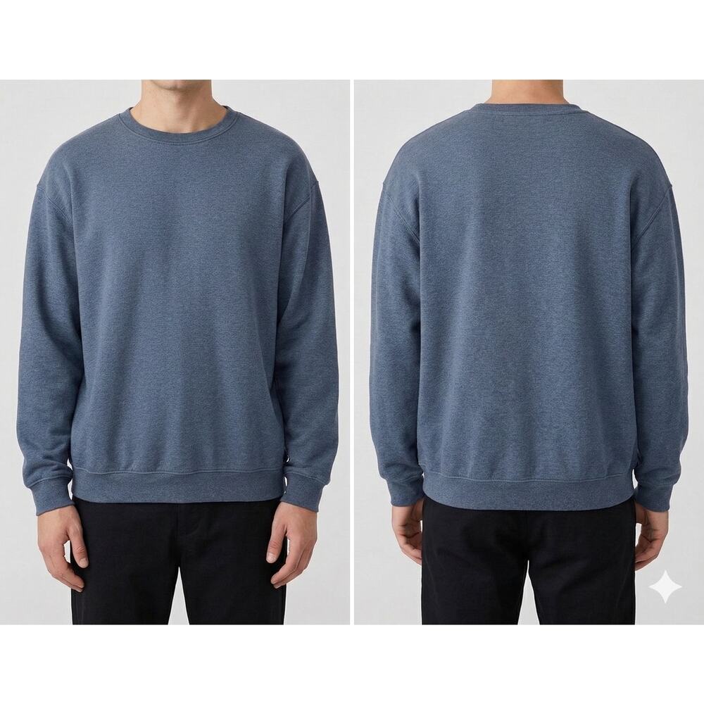 NordicTrack Mens XL Crewneck Blue Gray Sweatshirt